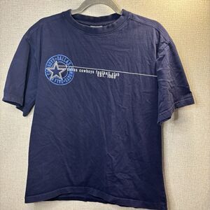Vintage NFL Dallas Cowboys Football Men's Medium Navy Short Sleeve T-Shirt